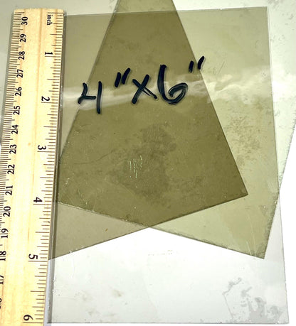 1 lámina de mica transparente para ventana de estufa, a elegir el tamaño, 2” X 3”, 3” X 3”, 3” X 4”, 3” X 5”, 4” X 4”, 4” X 6”, 6” X 8” mica, resistente al calor