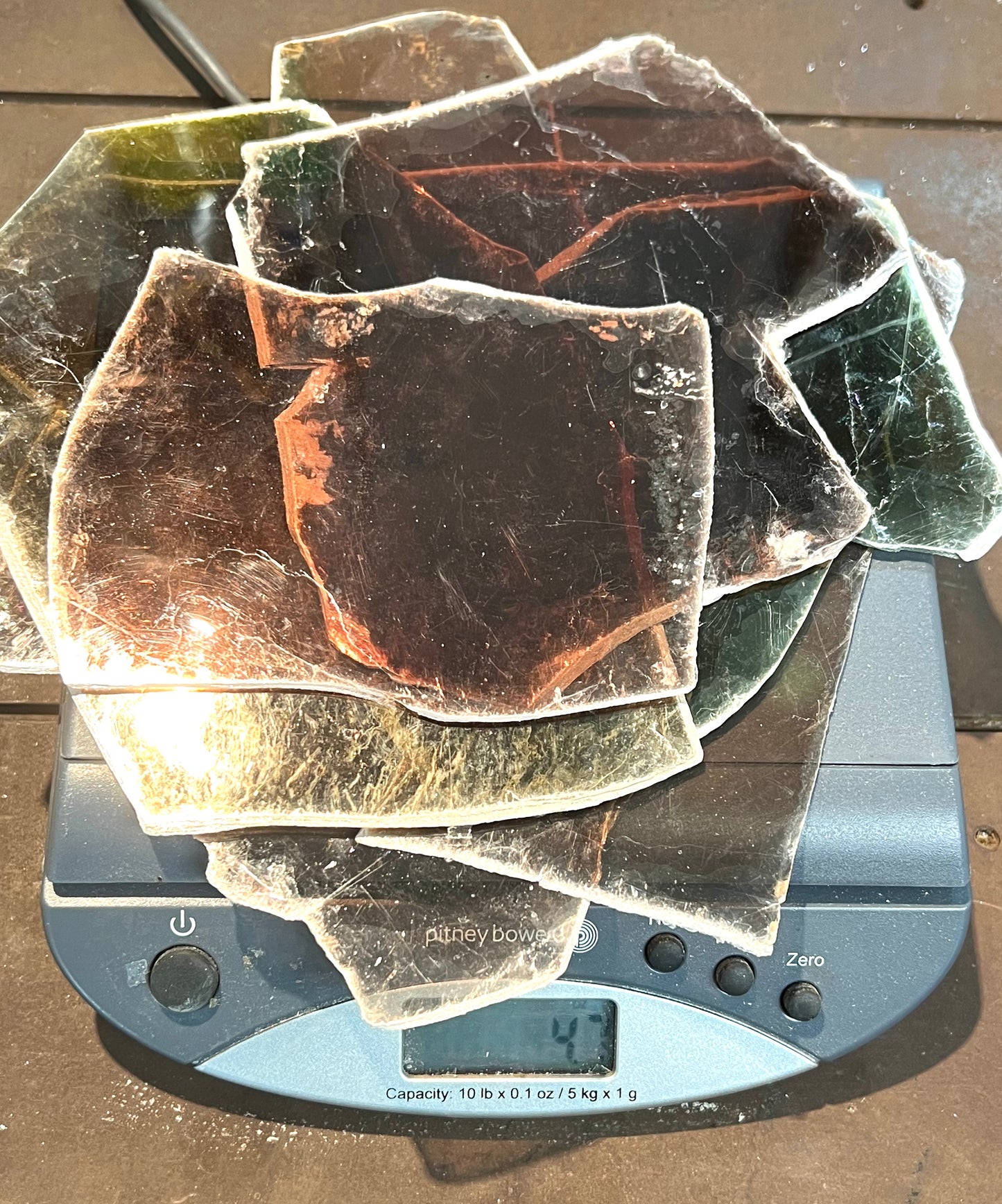 Rodajas Extra Gruesas de Mica Transparente de Bloque - Su Elección 2 Onzas, 1/4 LB o 1/2 LB *Piezas Grandes y Gruesas, Naturales, Suministro para Joyería y Artesanía