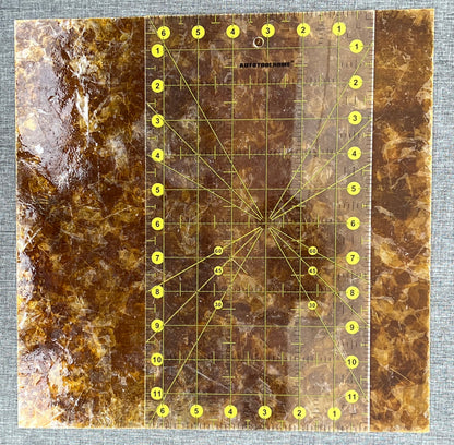 Abat-jour composite mica ambre clair, grandes feuilles, mica par feuille de 30 x 30 cm, choix d'épaisseur, ne pas utiliser avec de la chaleur, fournitures artisanales