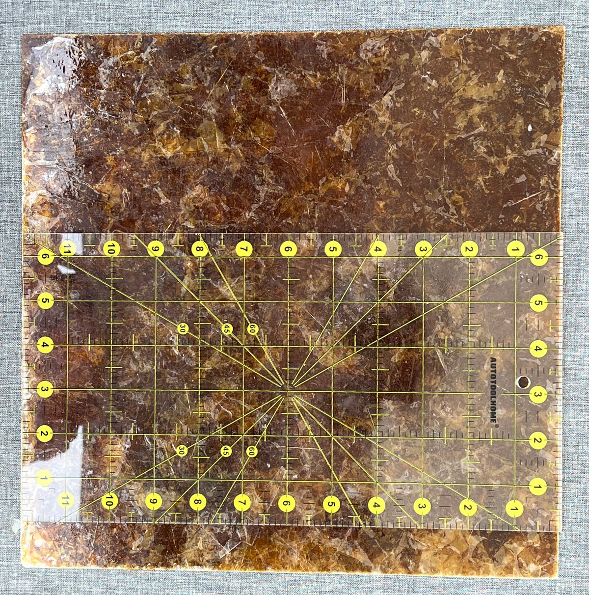 Abat-jour composite mica ambre clair, grandes feuilles, mica par feuille de 30 x 30 cm, choix d'épaisseur, ne pas utiliser avec de la chaleur, fournitures artisanales