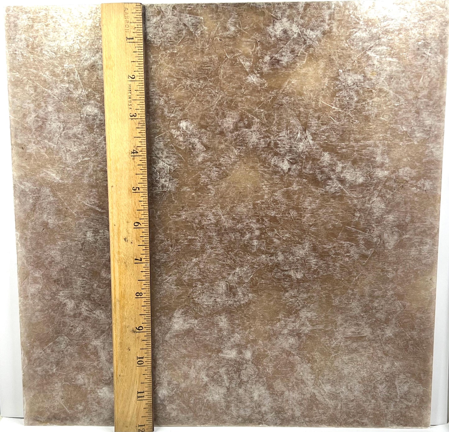 Silver Composite Lampshade Mica, Large Sheets, Mica By The 12” X 12” Sheet, Choice Of Thickness, Do Not Use With Heat, Craft Supply