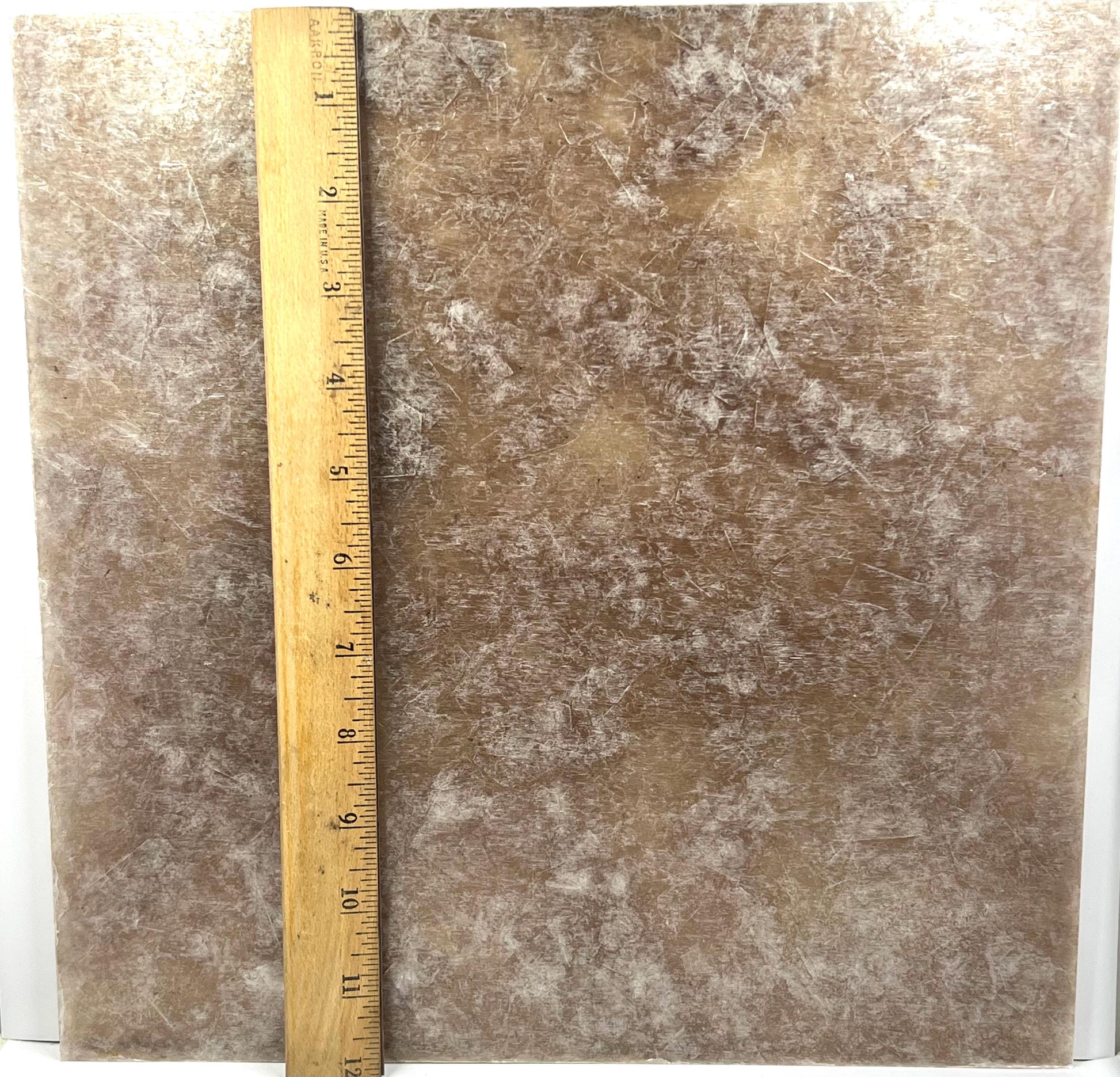 Silver Composite Lampshade Mica, Large Sheets, Mica By The 12” X 12” Sheet, Choice Of Thickness, Do Not Use With Heat, Craft Supply
