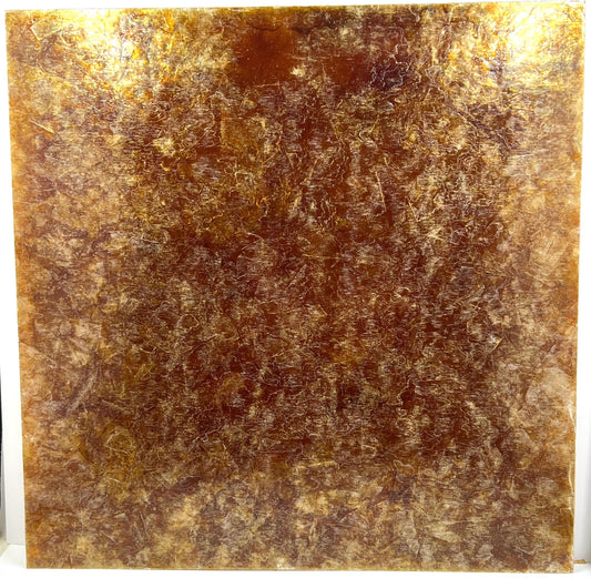 Light Amber Composite Lampshade Mica, Large Sheets, Mica By The 12” X 12” Sheet, Choice Of Thickness, Do Not Use With Heat, Craft Supply