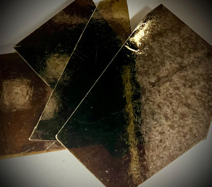 Colorful Phlogopite Mica, All Natural, Translucent Colors, Red, Gold, Amber & Smoke Color Sheets, High Heat and Flame Resistant, Mix Of All