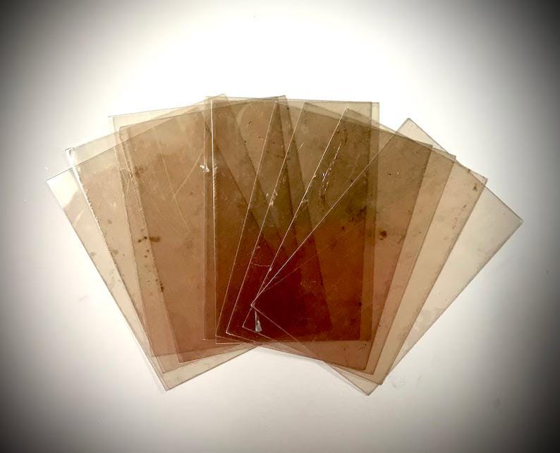 10 Mica Windows, Stove Mica Tiles Pack, Clear Mica, Eisenglass, Heat Proof, Dielectric, Crafts, 10 Tiles, Size 3” X 5”