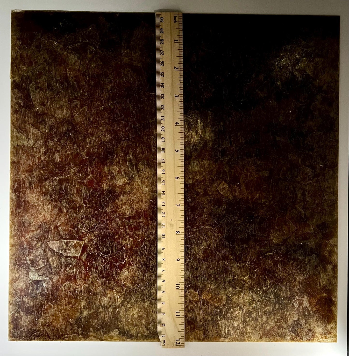 NEW COLOR! Dark Amber Composite Lampshade Mica By The 12” X 12” Sheet, Choice Of Thickness, Do Not Use With Heat, Craft Supply