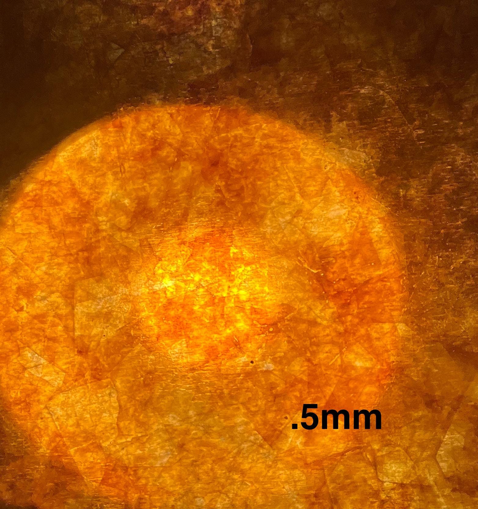 NEW COLOR! Dark Amber Composite Lampshade Mica By The 12” X 12” Sheet, Choice Of Thickness, Do Not Use With Heat, Craft Supply