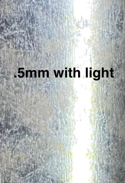 Silver Composite Lampshade Mica, Large Sheets, Mica By The 12” X 12” Sheet, Choice Of Thickness, Do Not Use With Heat, Craft Supply