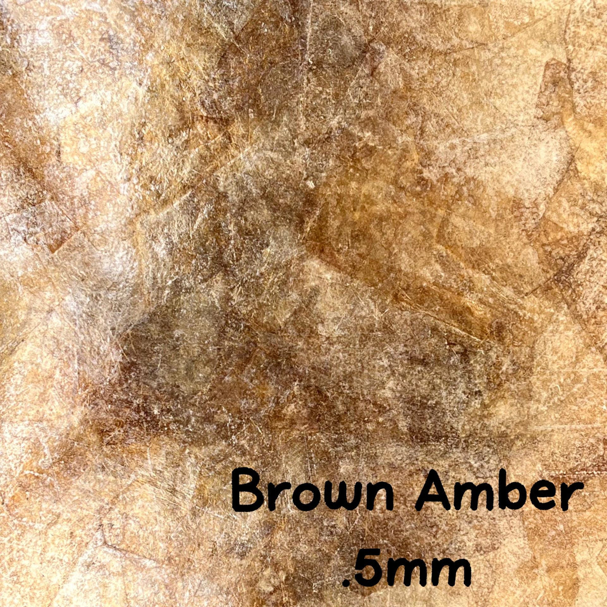 New Color * Smoky Brown Amber, Composite Lampshade Mica, Large 12” X 12” Sheets, Choice Of Thickness, Do Not Use With Heat, Craft Supply