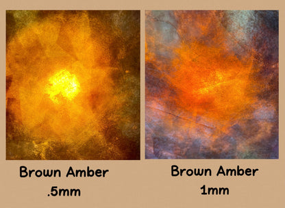 New Color * Smoky Brown Amber, Composite Lampshade Mica, Large 12” X 12” Sheets, Choice Of Thickness, Do Not Use With Heat, Craft Supply